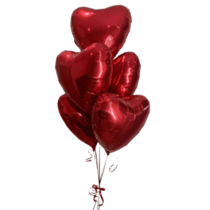 5 globos helio