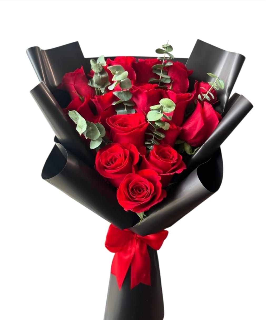 Ramo de 15 rosas clásico