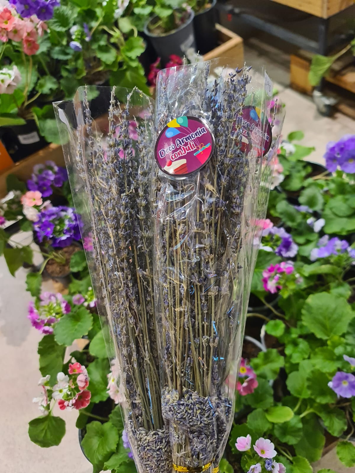 Ramo De Flores Secas Natural De Lavanda Con Aroma
