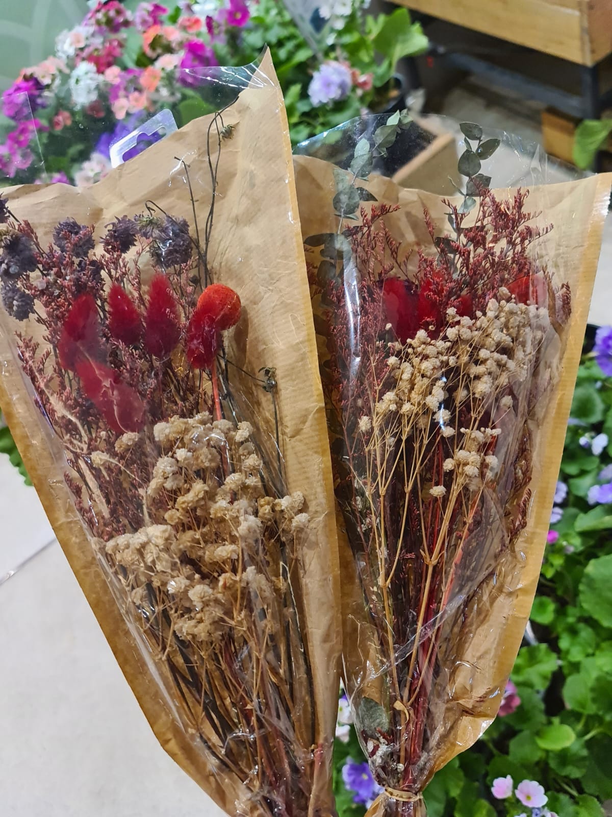 De Flores Secas Para Decoraciones Pampas Y Limonium