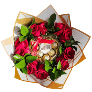 Ramo de Rosas con Chocolate