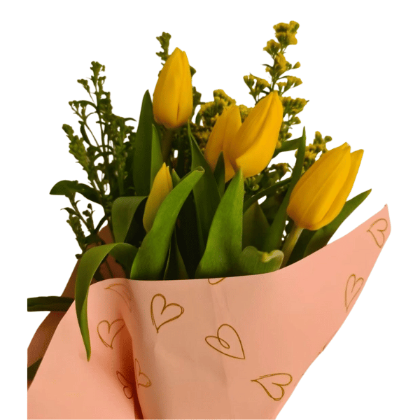Mini ramo de tulipanes