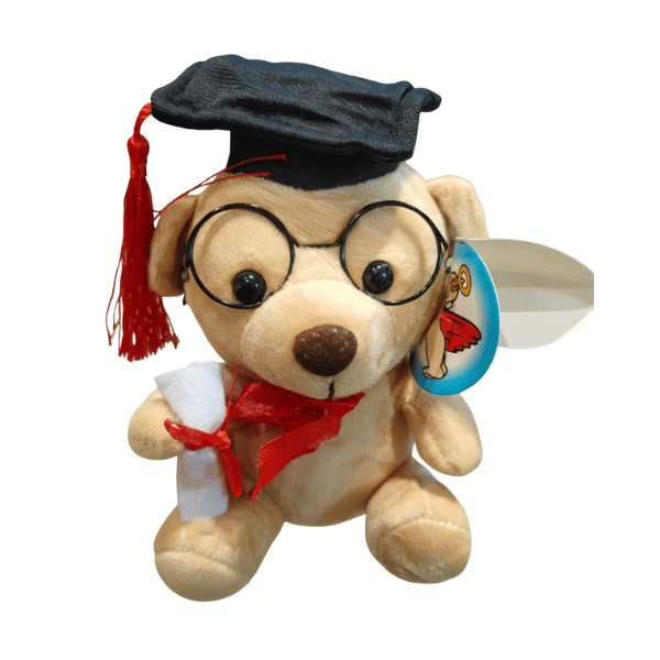 Peluche Graduación con anteojos