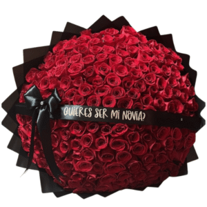 Ramo de 150.000 con listón personalizado