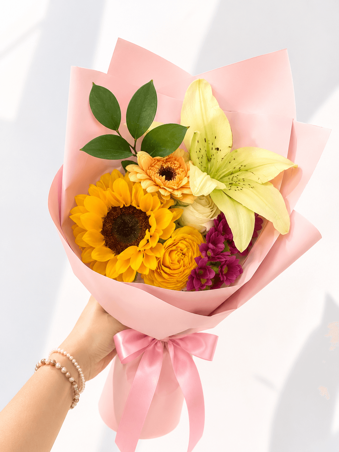 Mix flores amarillas 8 varas