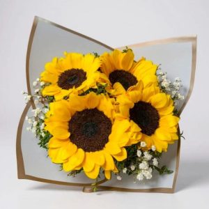 Ramo de 4 girasoles