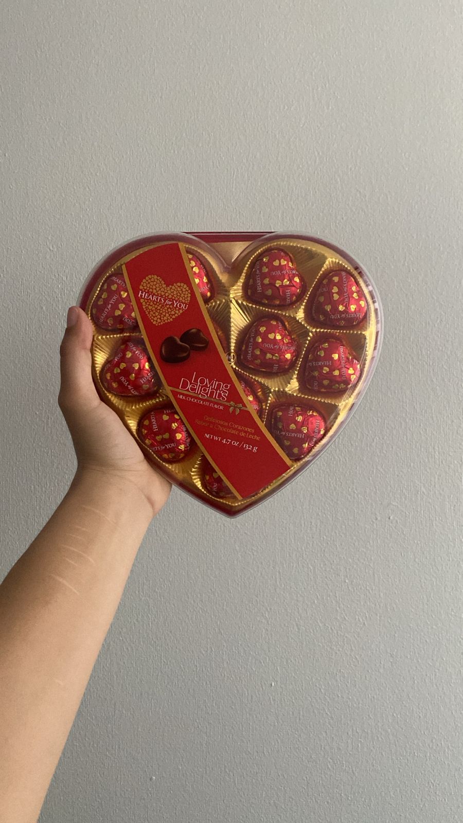 Bombones Corazones 132 gr.