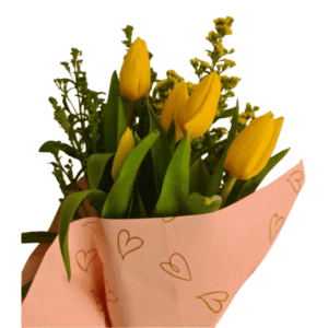 Mini ramo de tulipanes