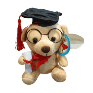 Peluche Graduación con anteojos