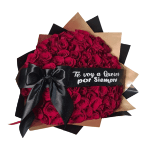 Ramo de 35 rosas y listón Personalizado