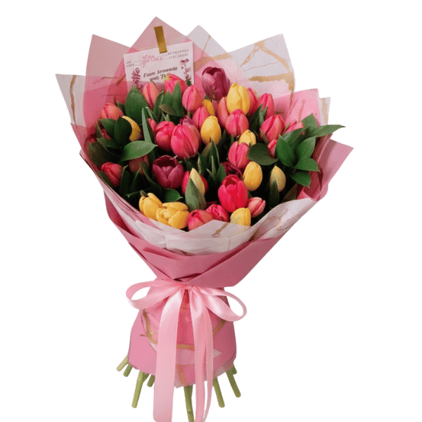 Ramo de 50 Tulipanes