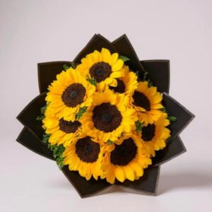 Ramo de 9 girasoles
