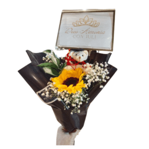 Ramo de Graduación con Girasol