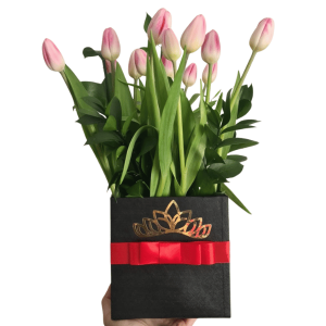 Box de 15 tulipanes