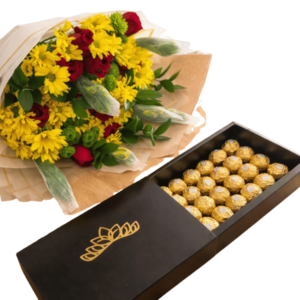 50 Varas más caja de Ferreros