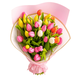 Ramo de 30 Tulipanes Multicolor