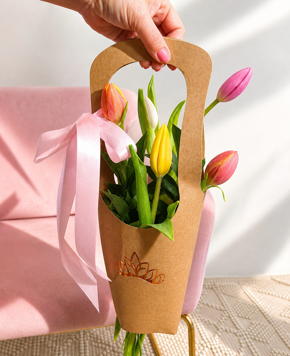 Ramo mini tulipanes Mixtos