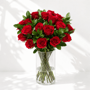 Florero de 20 rosas Rojas