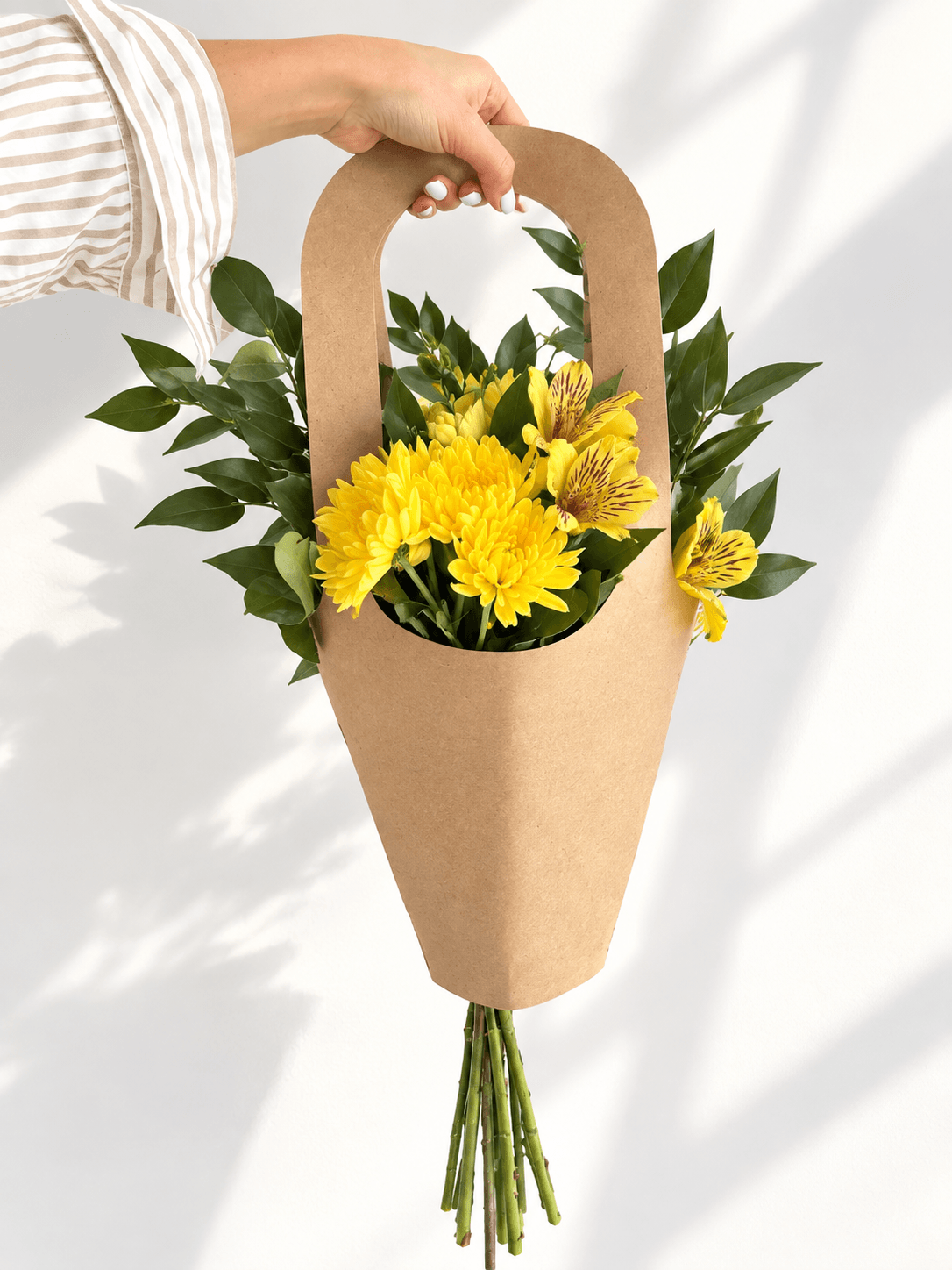 Arreglos florales con flores Amarillas - Imagen 2