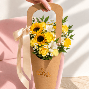 Arreglos florales con flores Amarillas