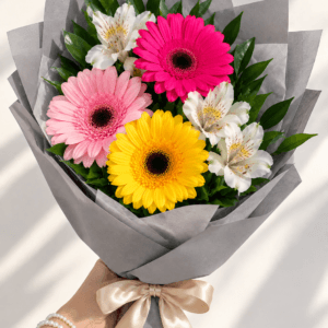 Ramo de 3 Gerberas & Astromelias