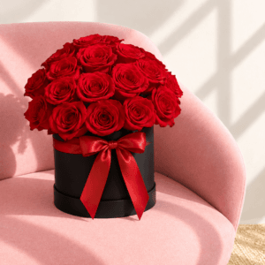 BOX DE 20 ROSAS ROJAS IMPORTADAS